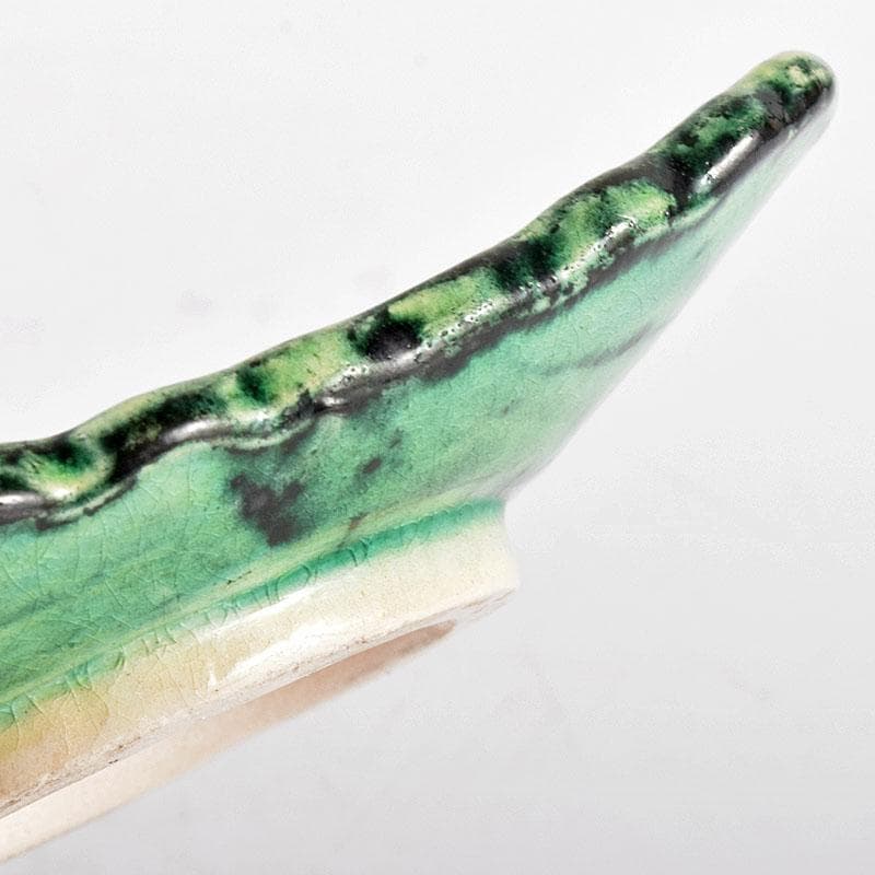 讃岐源内焼 交趾焼 三彩釉 菊文茶托 五客 M R4637 - メルカリ