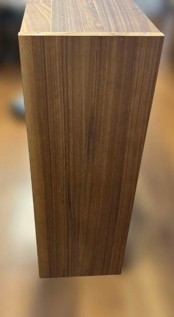 無印良品 スタッキングシェルフ 2×2 ウォールナット