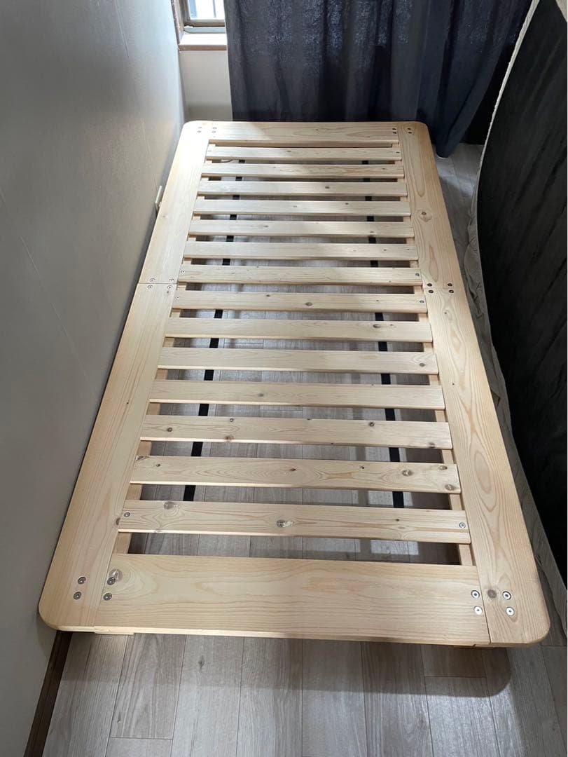 ベットフレーム　すのこ　シングル