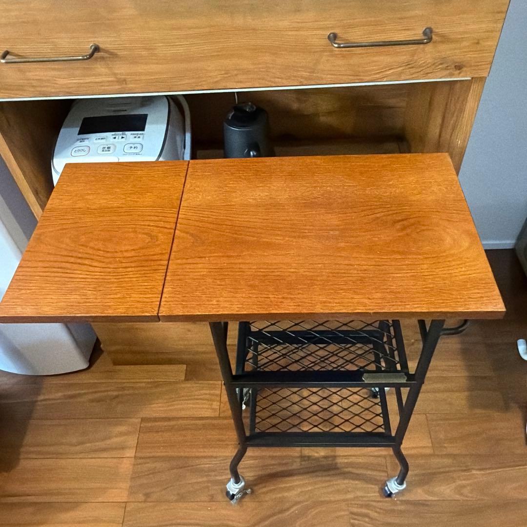 Niko and… ニコアンド キッチンワゴン キャスター付き