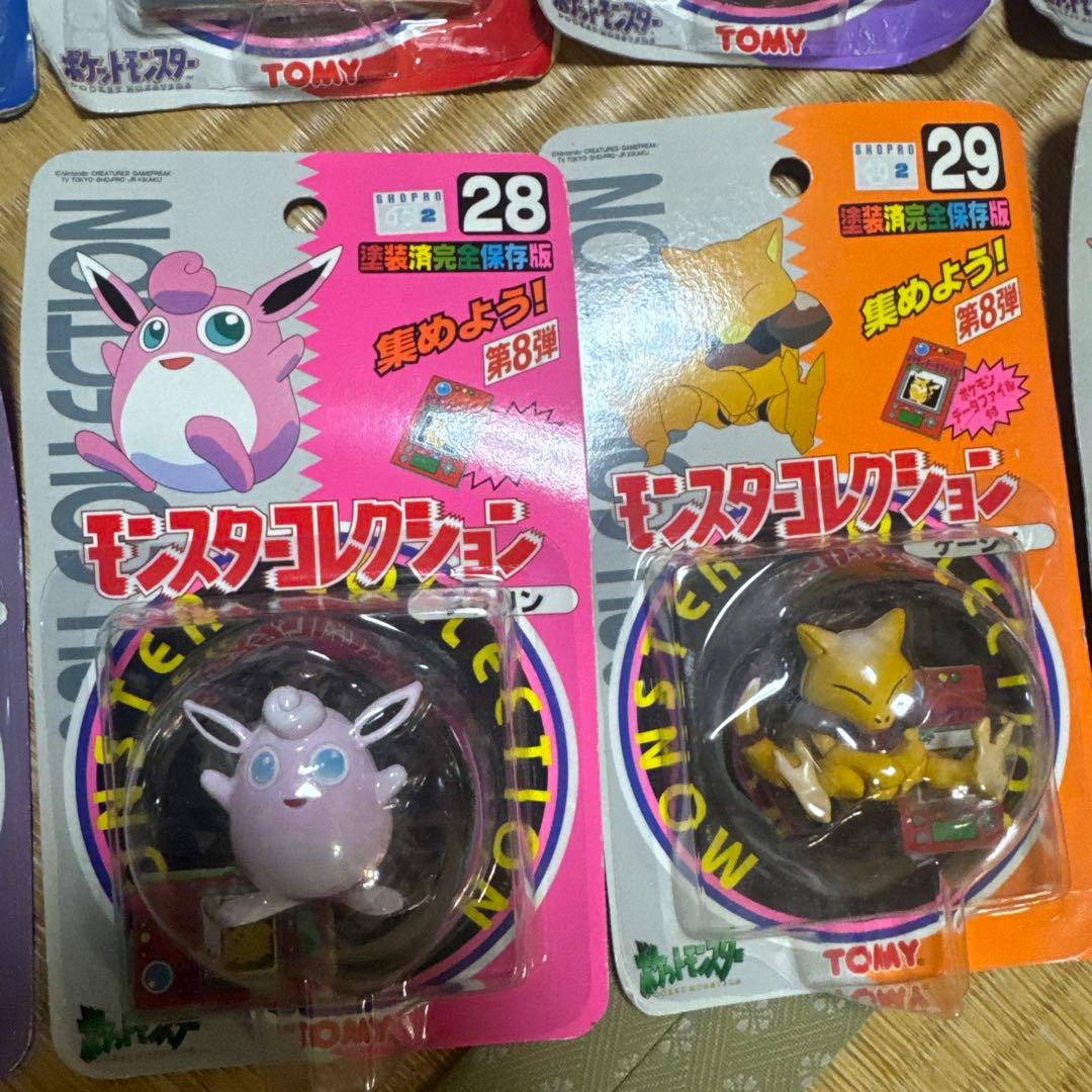 新品未開封品 モンコレ 初期 ピカチュウ、ゲンガーなど15体 TOMY