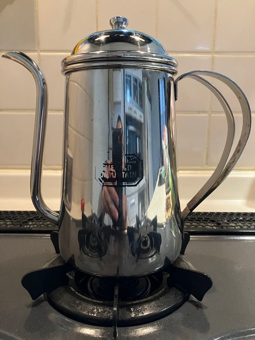 【珍品】カリタ Kalita コーヒーポット ステンレス製 細口 1.2L