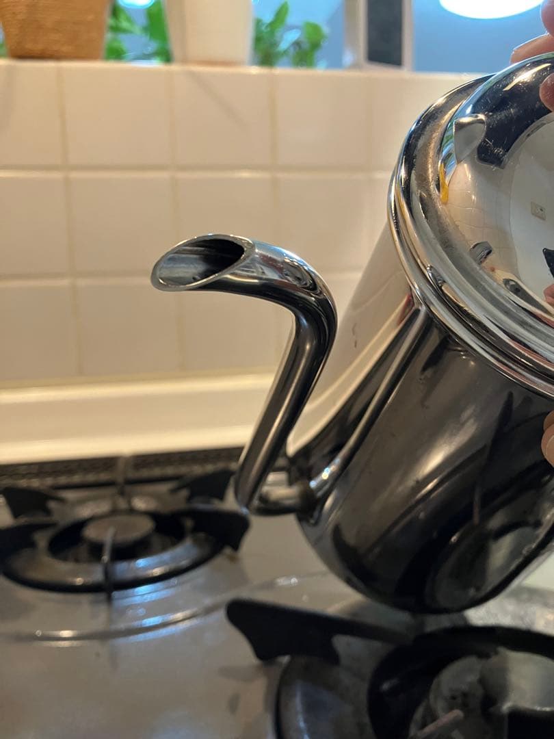 【珍品】カリタ Kalita コーヒーポット ステンレス製 細口 1.2L