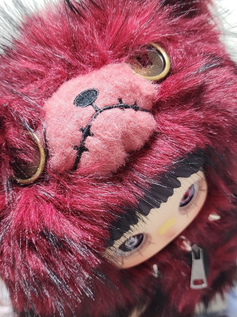 新作☆ Maymei メイメイ LEVEL 400 ぬいぐるみ リュック 赤 熊 - メルカリ