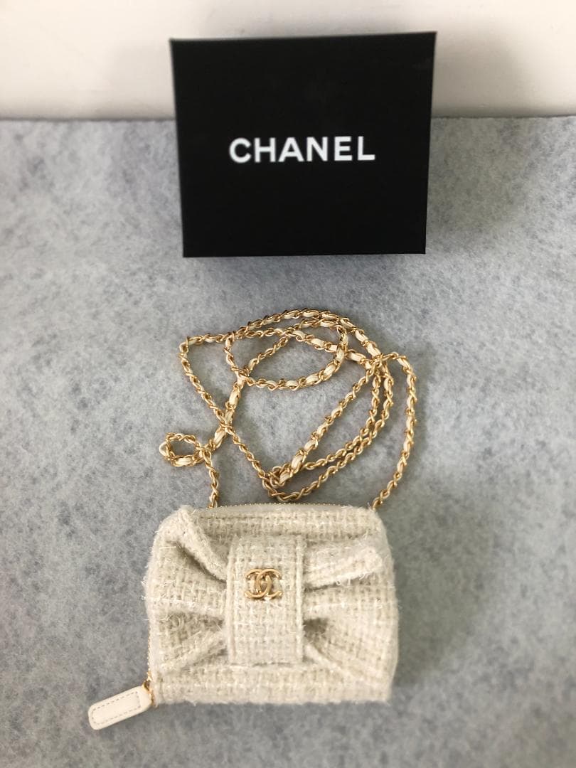 ツイード　ミニバック　ミニウォレット　ノベルティー　カードケース