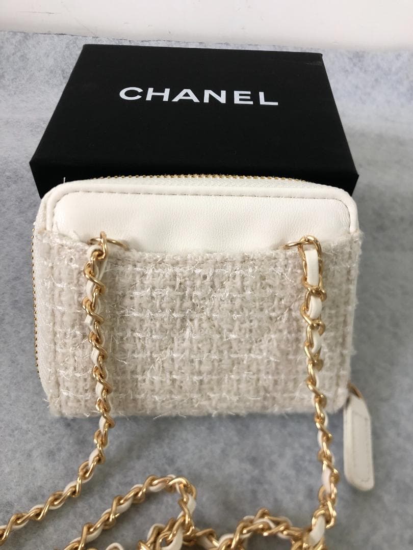 ツイード　ミニバック　ミニウォレット　ノベルティー　カードケース