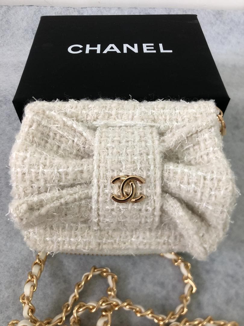 ツイード　ミニバック　ミニウォレット　ノベルティー　カードケース