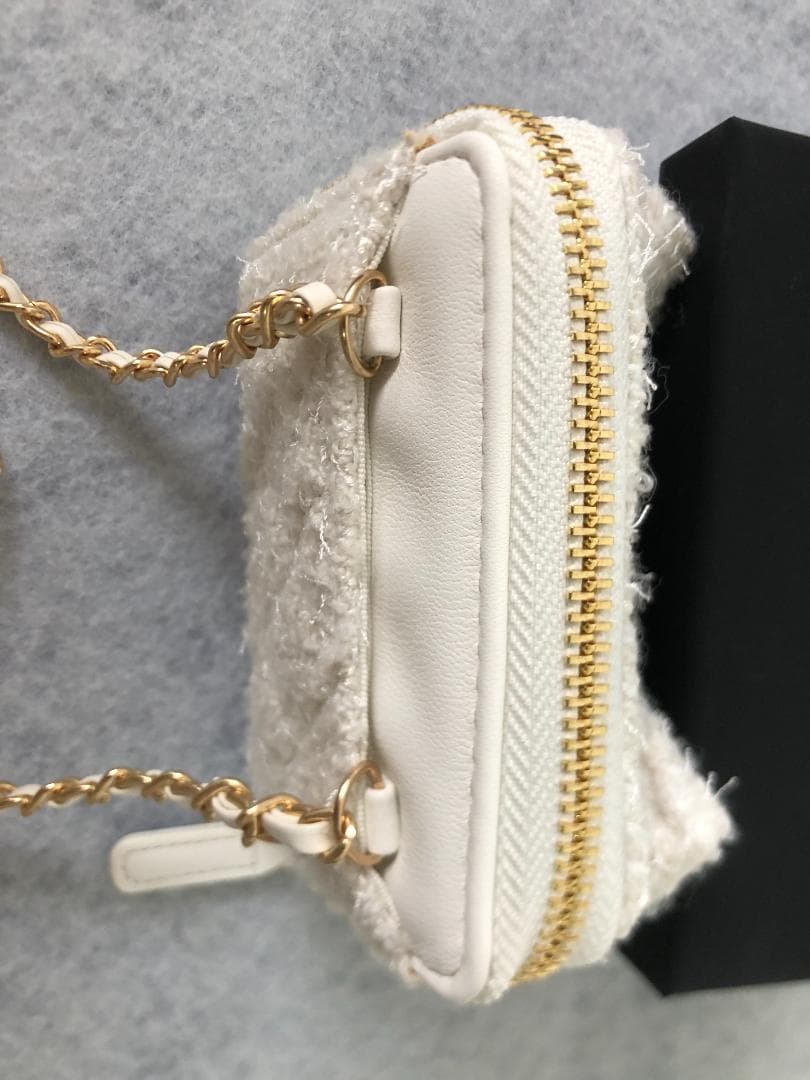 ツイード　ミニバック　ミニウォレット　ノベルティー　カードケース