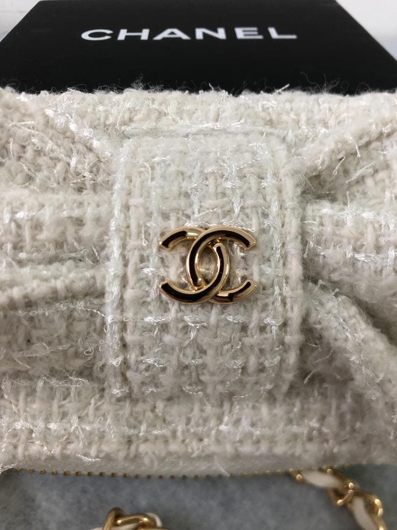 ツイード　ミニバック　ミニウォレット　ノベルティー　カードケース