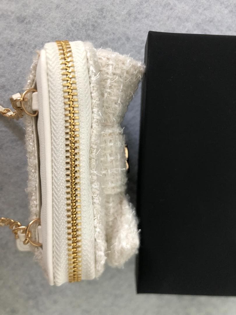 ツイード　ミニバック　ミニウォレット　ノベルティー　カードケース