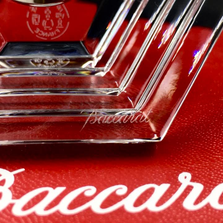 バカラ　オルセー　置時計　 Baccarat 箱付き　管mpr