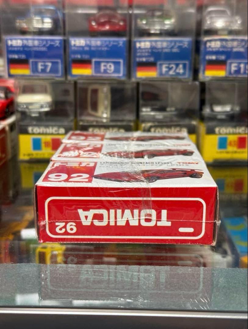 トミカ 赤箱 日本製 ランボルギーニ カウンタック LP500S 未開封 3台