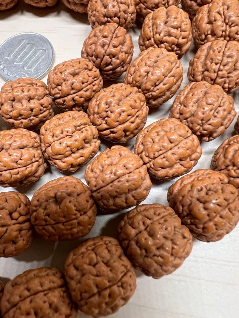 文玩堂：ピーカンナッツ大魔王のロング数珠