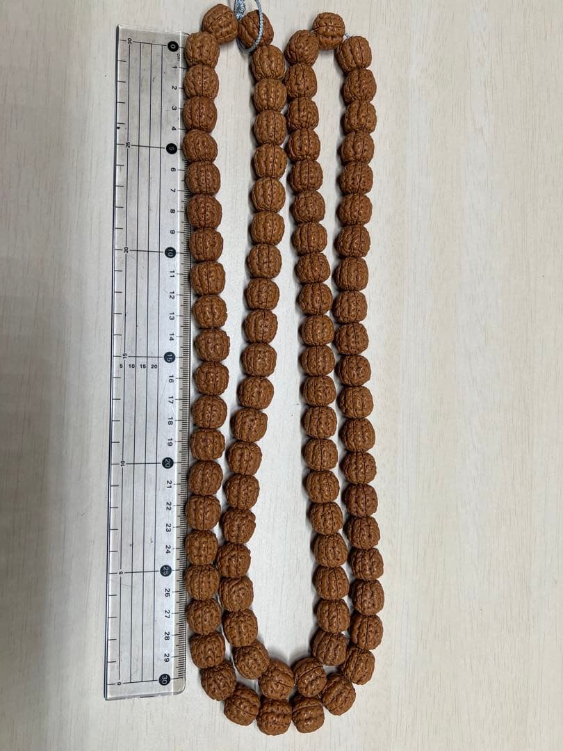 文玩堂：ピーカンナッツ大魔王のロング数珠