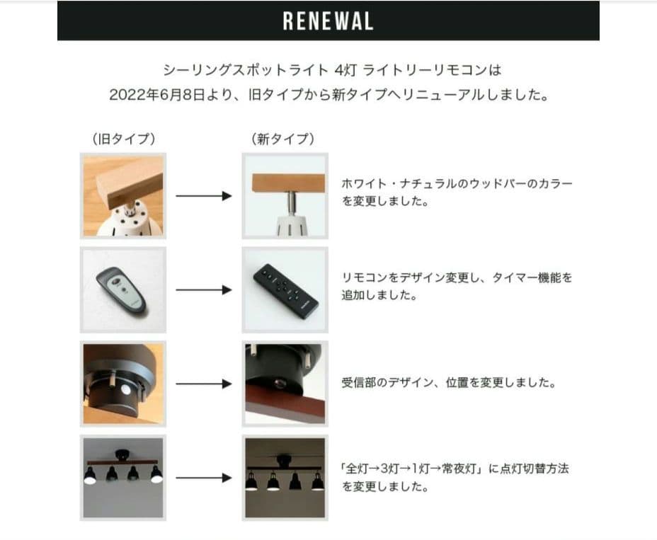 シーリングライト 4灯 ライトリー LIGHTLY ゴールド・ブラウン