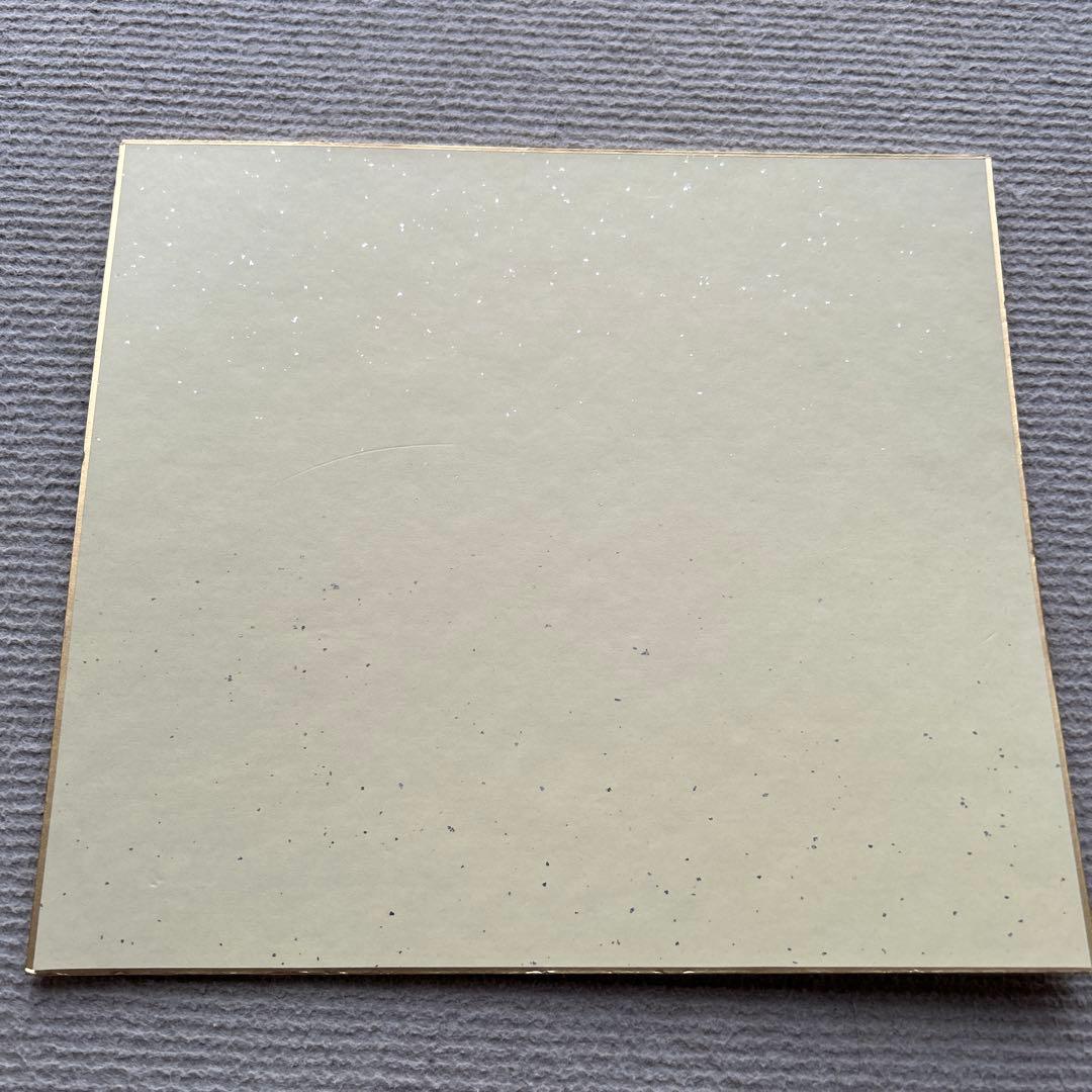 超希少】高橋由伸 直筆サイン色紙 慶應義塾大学ロゴ 読売ジャイアンツ