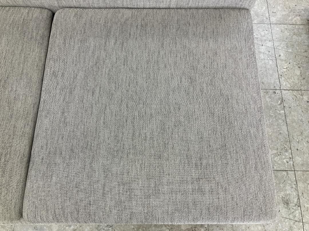 IKEA　3人掛けソファ　セクション　ソーデルハムン　グレー