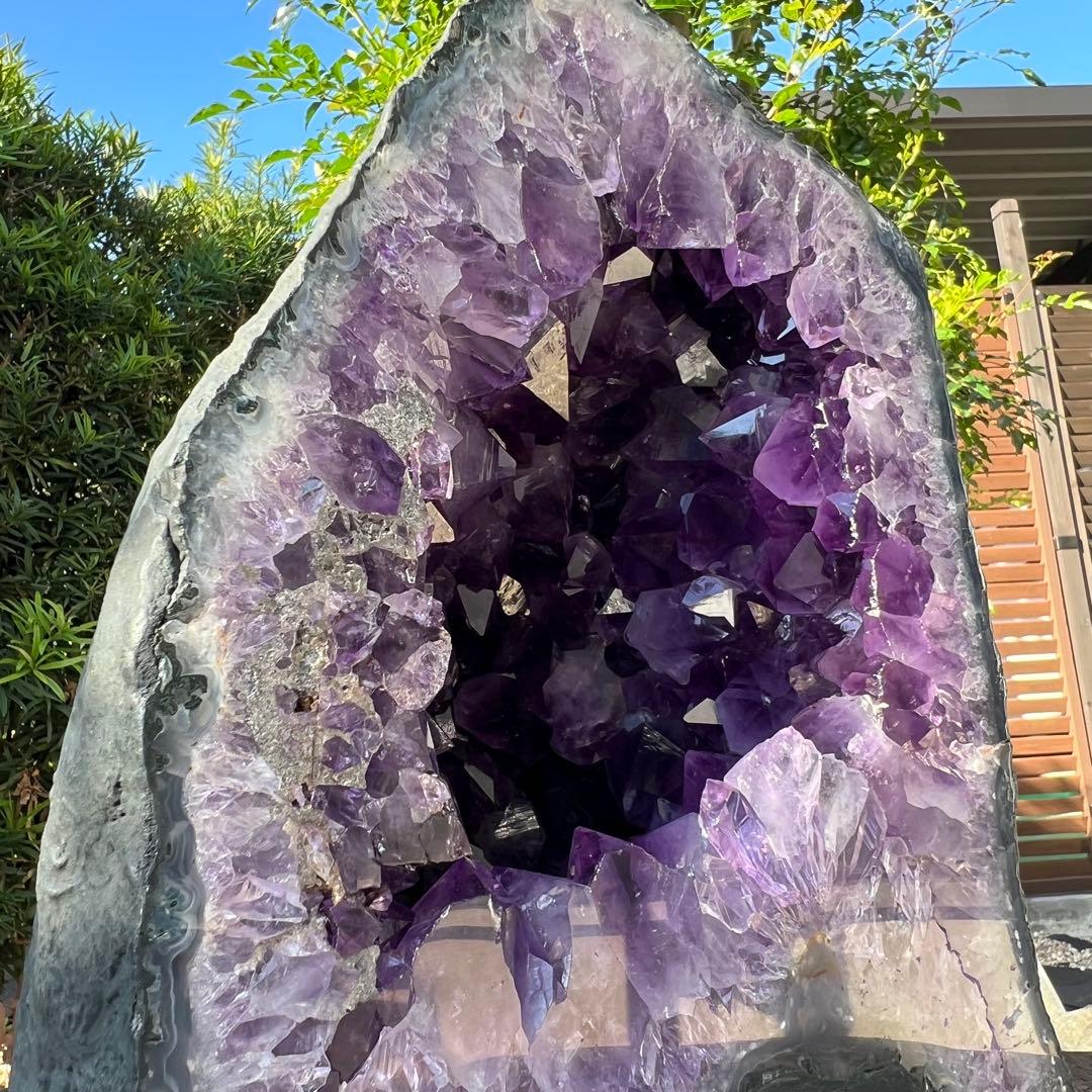 ✳️限定特価‼️美形美紫☆開運取り込む☆超逸品☆最高開運ドーム！アメジストドーム