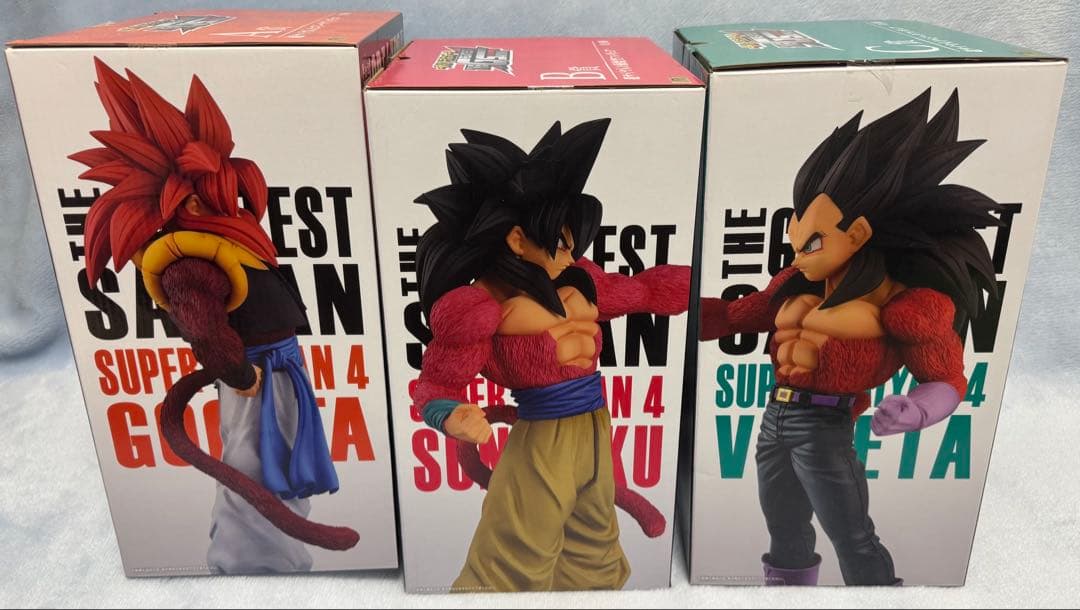 ドラゴンボール 一番くじ THE GREATEST SAIYAN A B C賞