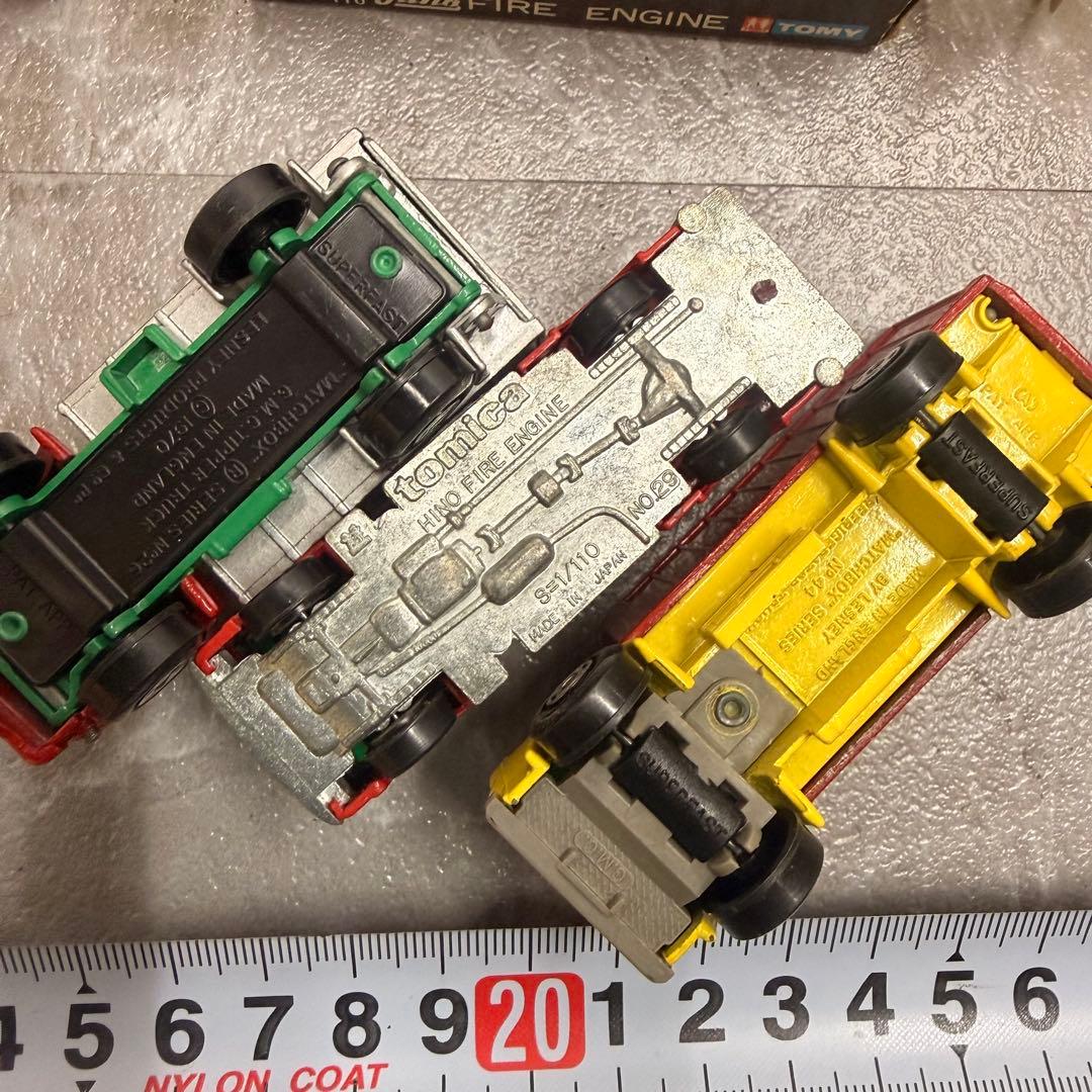 値下げ中！ トミカ 日野消防車 日本製｜レトロ ヴィンテージ 英国製