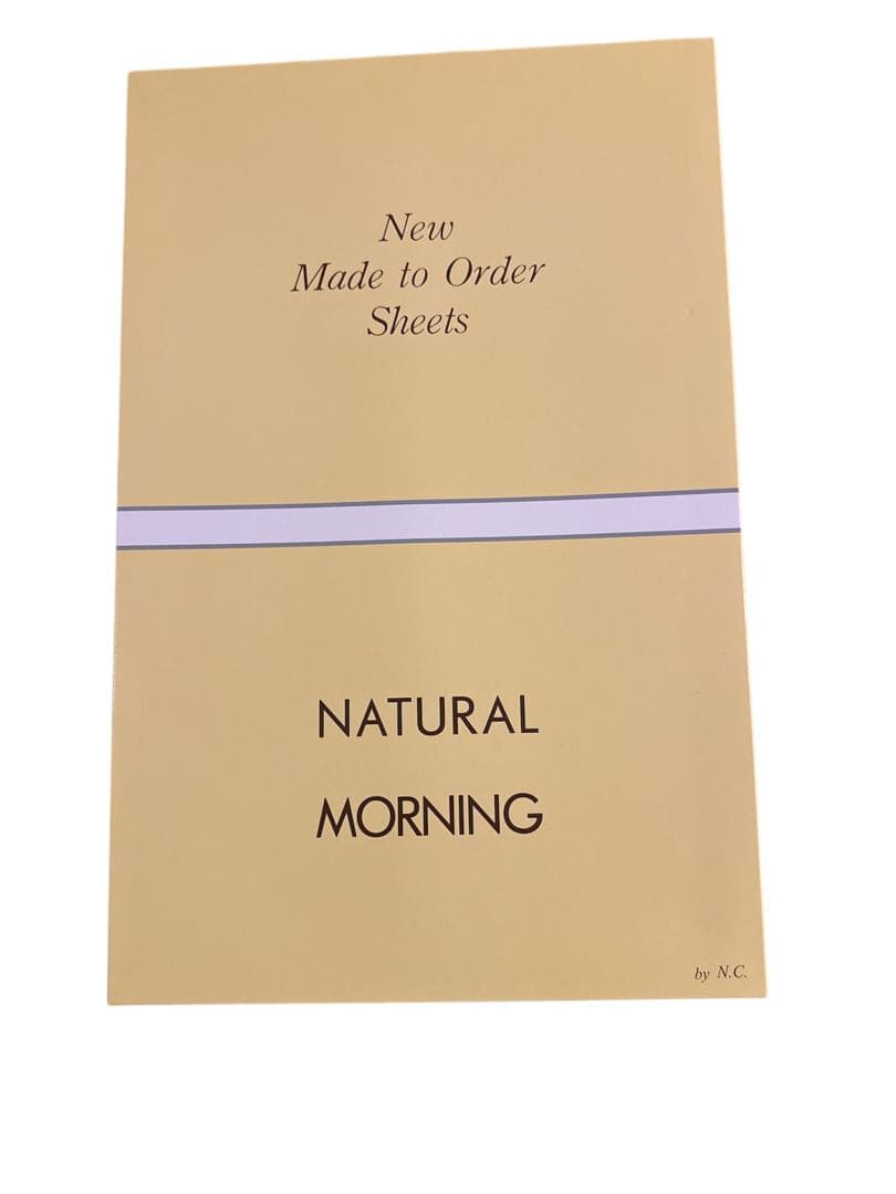 NATURAL MORNING SDX シーツセット 110x200cm