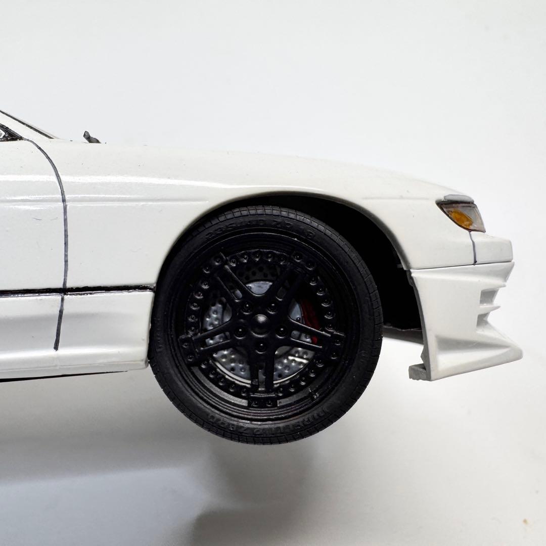 希少 フジミ？ 1/24 日産 240sx シルビア s13 プラモデル 完成品