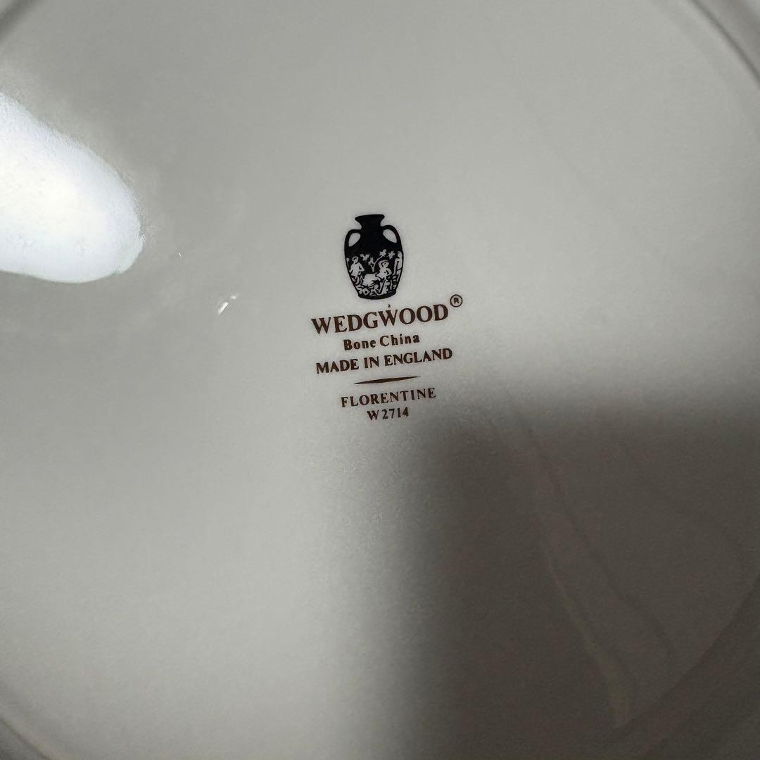 新品　ウェッジウッド　フロレンティーンターコイズ　ディナー皿6枚セット「27㎝」