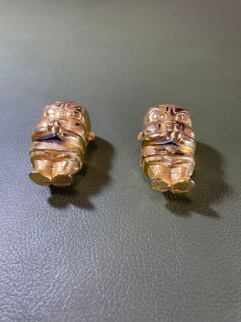 希少　おぼっちゃまくん　黄金像2体セット　小林よしのり