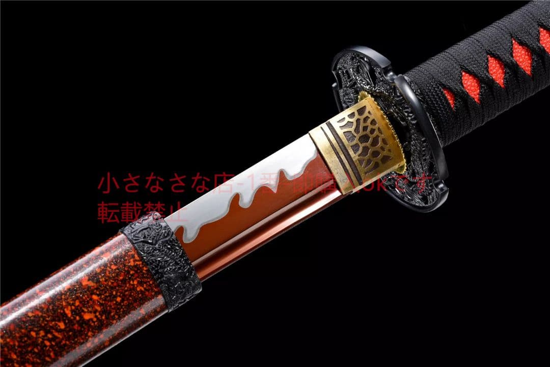 【黒龍太刀】武具　刀装具　日本刀　模造刀 居合刀 軍刀