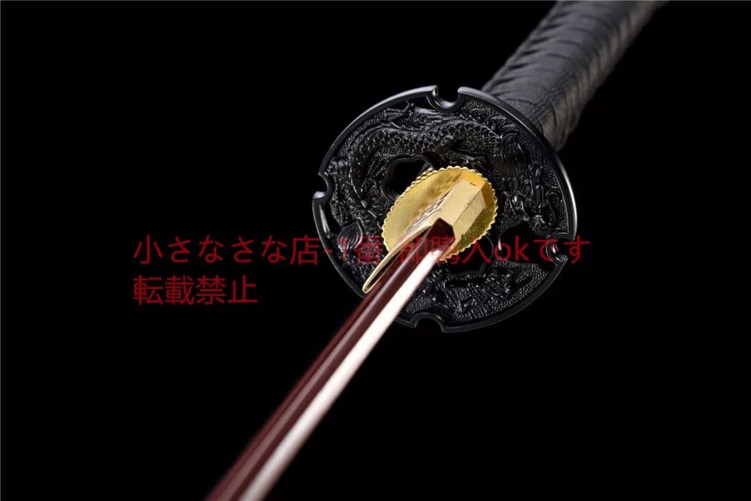 【黒龍太刀】武具　刀装具　日本刀　模造刀 居合刀 軍刀