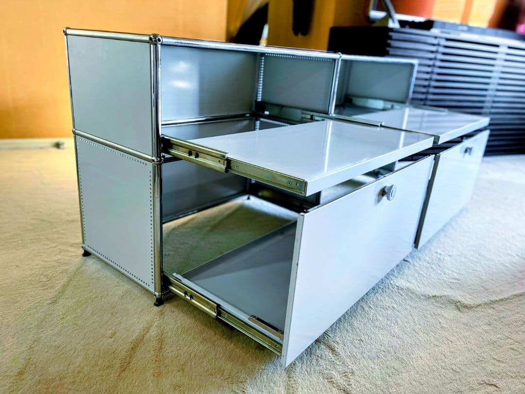 USMハラー 2段キャビネット