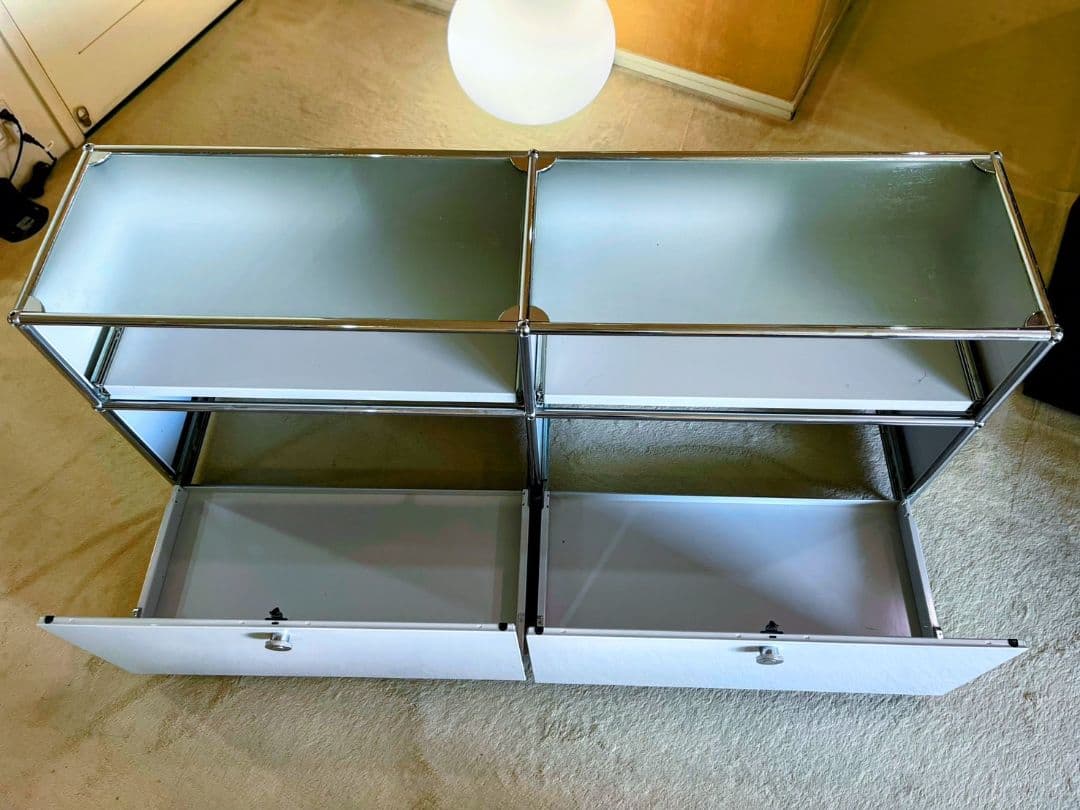 USMハラー 2段キャビネット