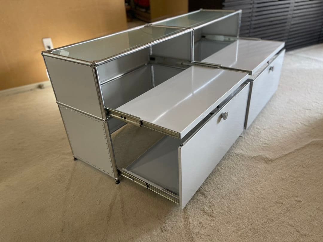 USMハラー 2段キャビネット