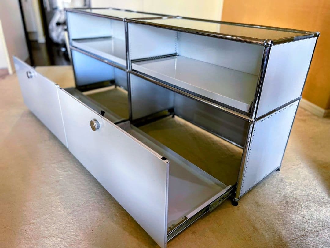 USMハラー 2段キャビネット