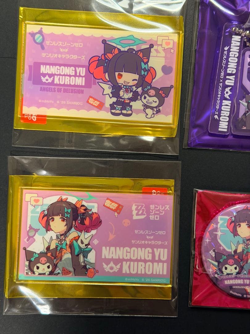 ゼンレスゾーンゼロ　サンリオコラボ　南宮羽　缶バッジ　特典 まとめ売り