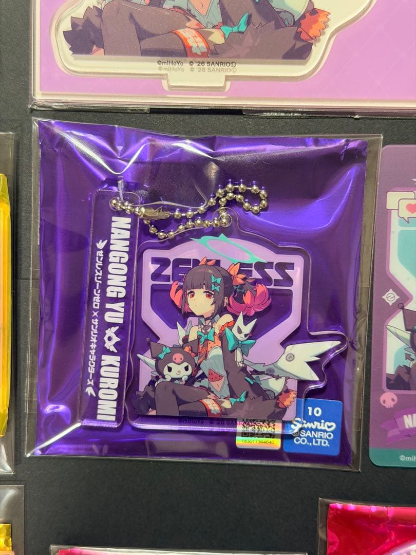 ゼンレスゾーンゼロ　サンリオコラボ　南宮羽　缶バッジ　特典 まとめ売り