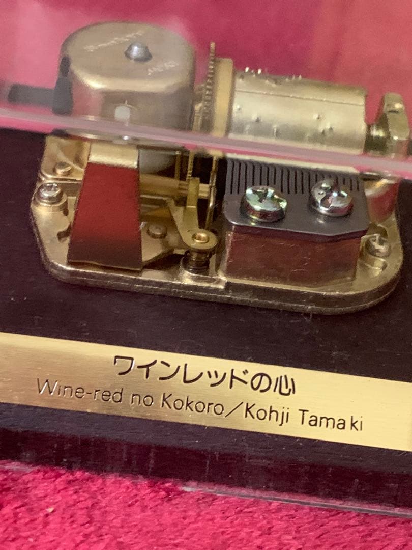 玉置浩二　オルゴール　ワインレッドの心