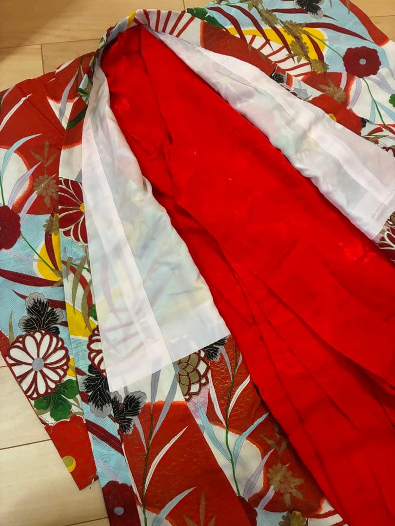 3歳七五三用 アンティーク着物と被布セット