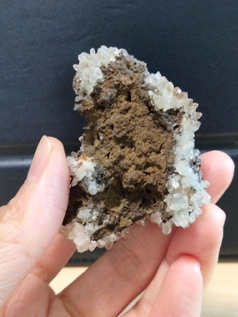 埼玉県秩父市中津川 秩父鉱山 橋掛沢　水晶クラスター　番号2