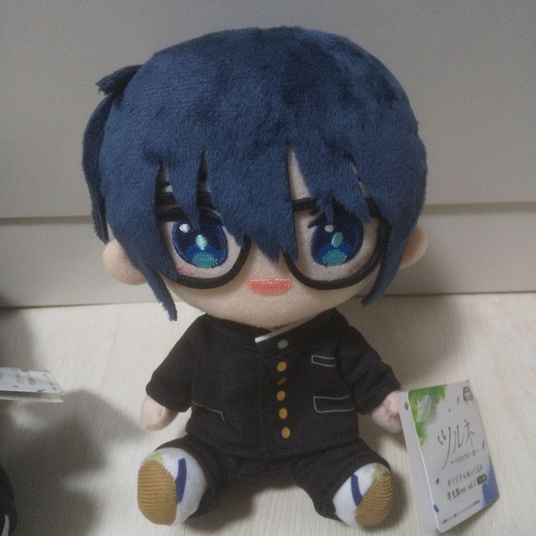 ツルネ つながりの一射 ぬいぐるみ 学生服 オリジナルぬいぐるみ 2種