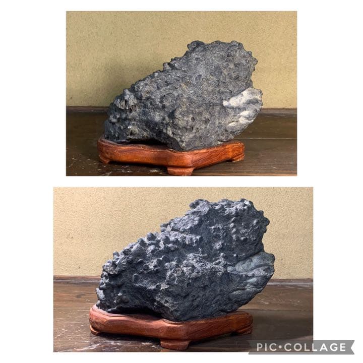 3766 揖斐川イボ石 5.88kg 水石 盆栽 盆石 置物 鑑賞石 観賞石