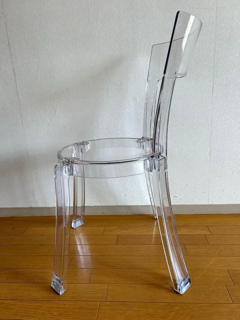 【美品】IKEA イケア　STEIN スタイン　チェア　透明　送料込み　北欧