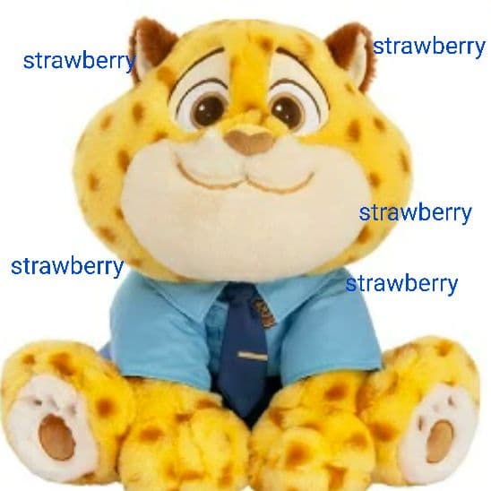 ズートピア゙2 クロウハウザー 大きな ぬいぐるみ ブランケット付き