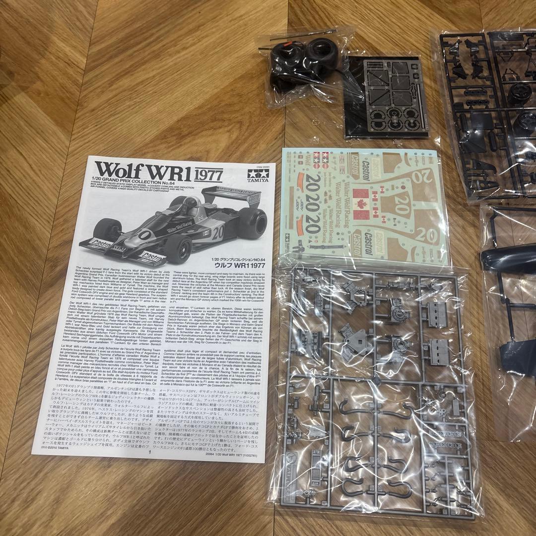 Tamiya Wolf WR1 1977 1/20 - メルカリ