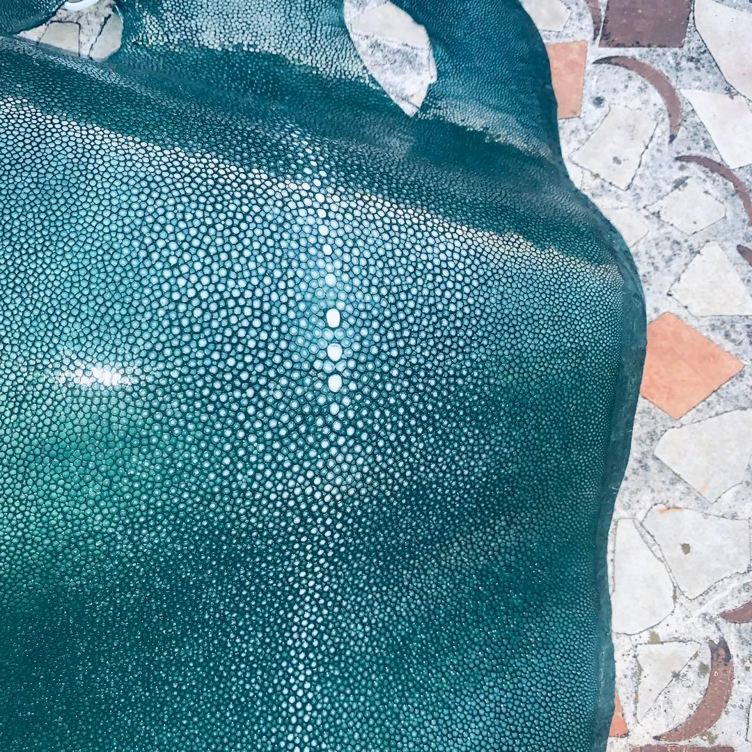 21)エイ革 鮫革 鮫皮 stingray ガルーシャ スティングレイ