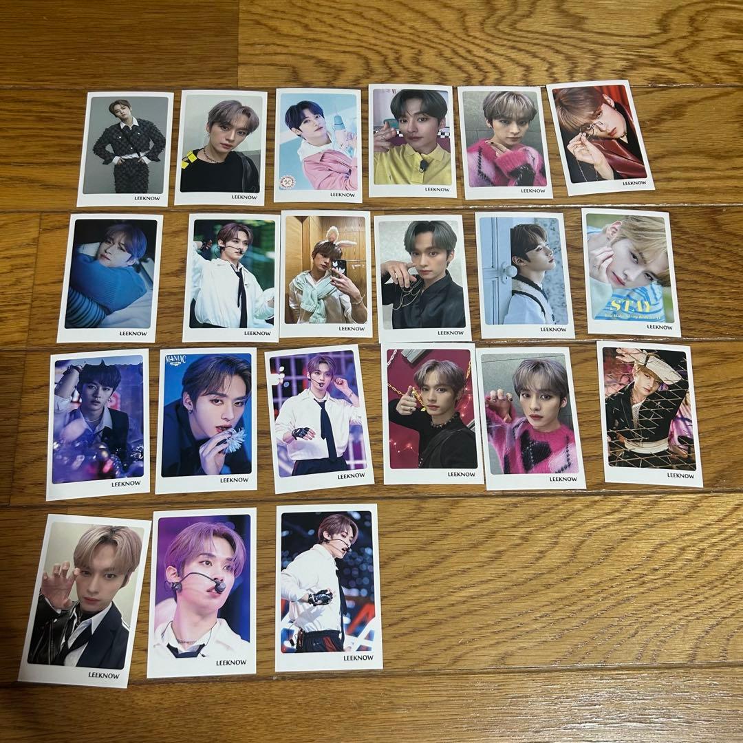 3枚写真有】straykids leeknow リノ カード グッズまとめ売り - メルカリ