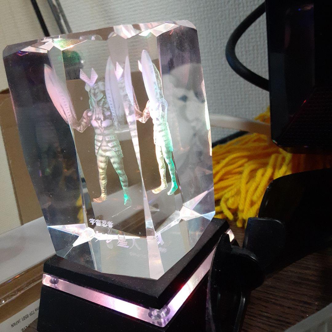 シルタノ星人 アクリル置物 LEDライト付き