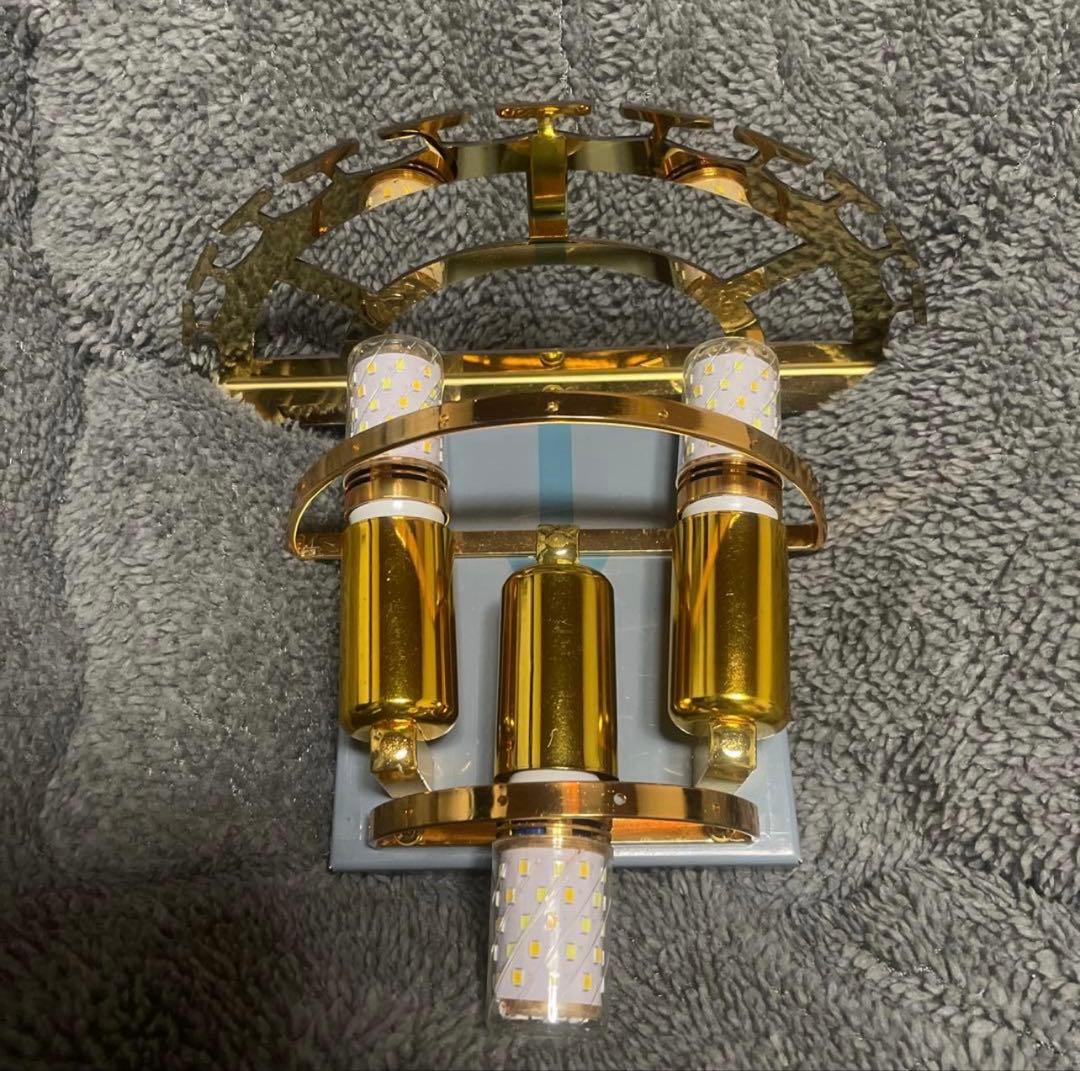 ★☆最高級の輝き☆★クリスタルゴールドシャンデリア　送料込