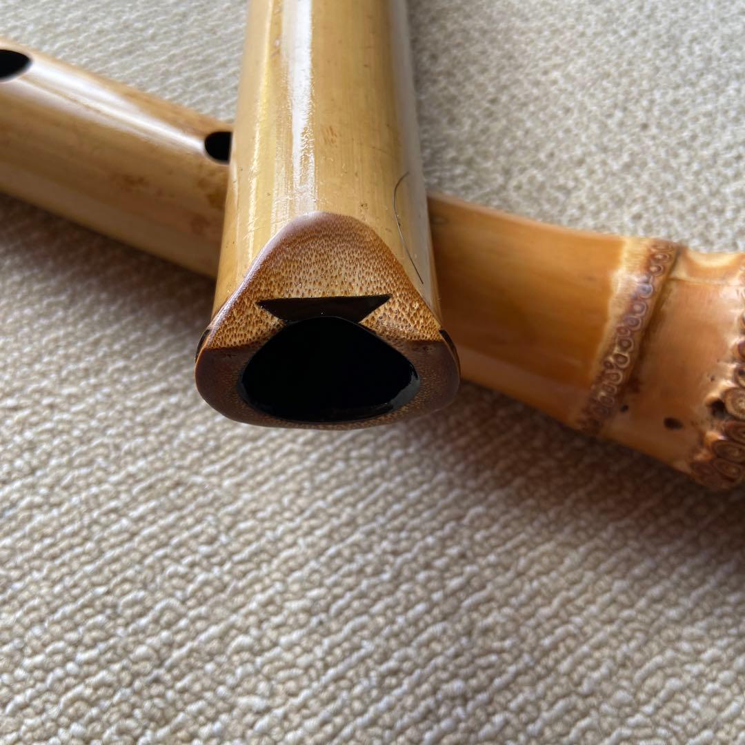 161尺八　二尺管　銘　沼？田