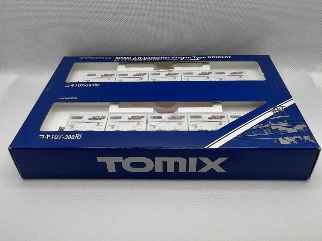 未開封 TOMIX 92989 JRコキ107形貨車(W18Fコンテナ付)セット - メルカリ